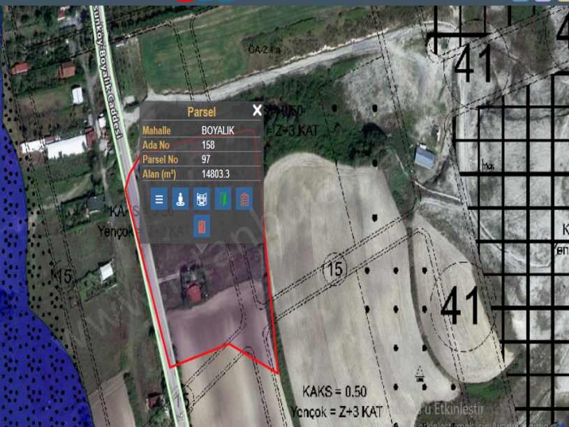 Arnavutköy Boyalıkta Satılık Arsa , 370 M2 Cadde Cephe Evlerin Yakını Hisseli