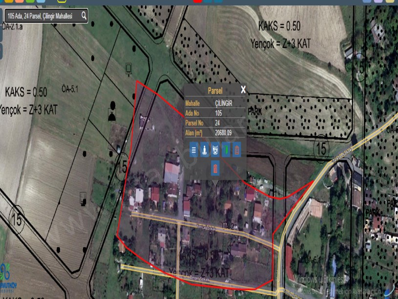 Arnavutköy Çilingirde Satılık Arsa , 200 M2 Yolu Var Evlerin Yakını İmarlı Hisseli