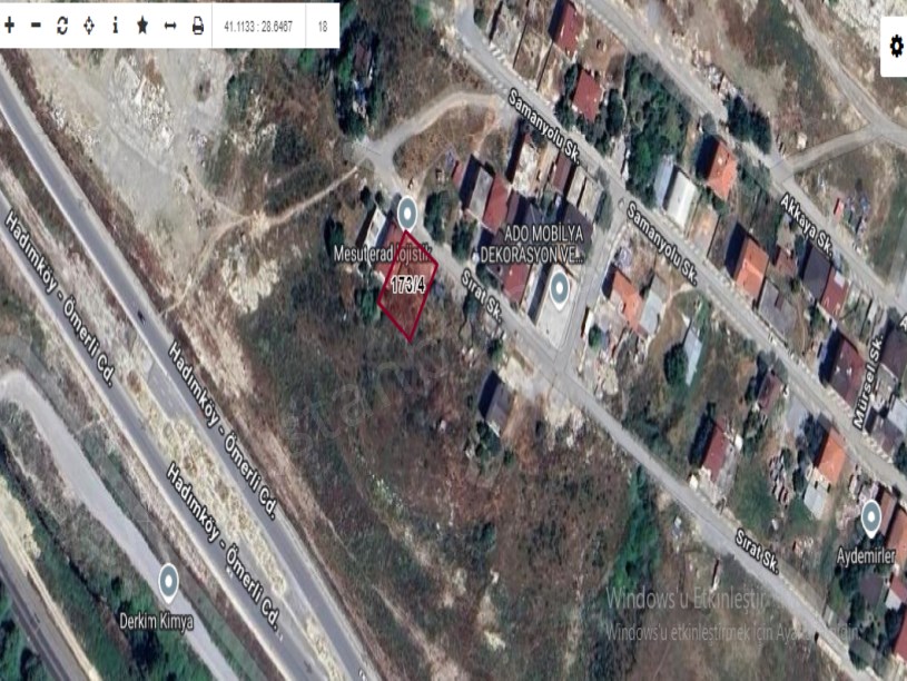 Arnavutköy Delikkayada Satılık Arsa , 500 m2 İmarlı İfrazlı Müstakil 