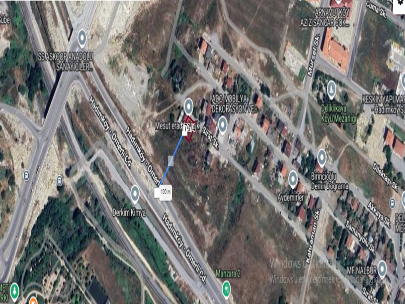 Arnavutköy Delikkayada Satılık Arsa , 500 m2 İmarlı İfrazlı Müstakil 