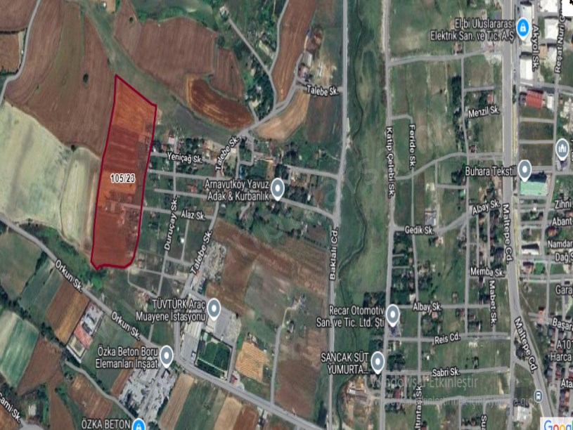 Arnavutköy Çilingirde Satılık Arsa , 800 M2 Yolu Var Evlerin Yakını