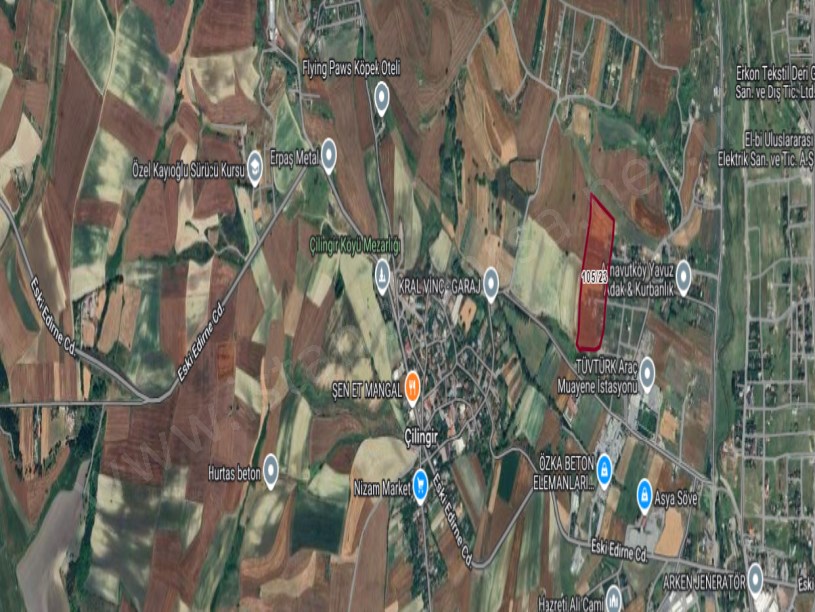Arnavutköy Çilingirde Satılık Arsa , 800 M2 Yolu Var Evlerin Yakını