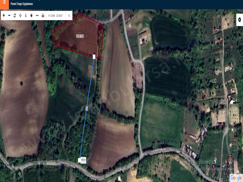Arnavutköy Balabanda Satılık Arsa , 722 m2 Yolu Var Evlerin Yakını Hisseli