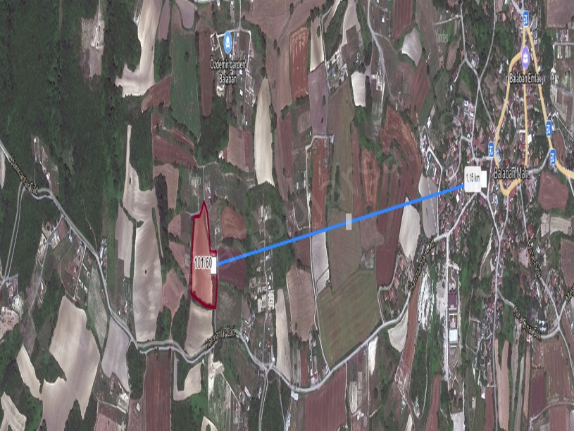 Arnavutköy Balabanda Satılık Arsa , 1,546 M2 Yolu Var Evlerin Yakını