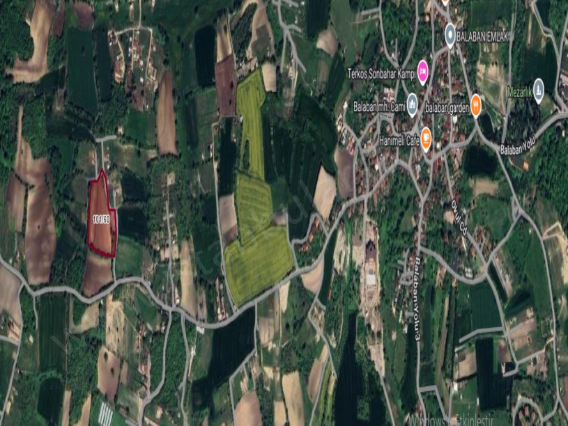 Arnavutköy Balabanda Satılık Arsa , 1,546 M2 Yolu Var Evlerin Yakını