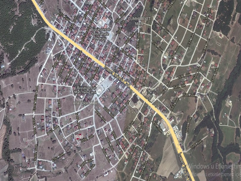 Tekirdağ Saray Büyükyoncalı Mah Satılık Arsa , 395 M2 Müstakil İmarlı  Merkezde Çift Dairelik Arsa