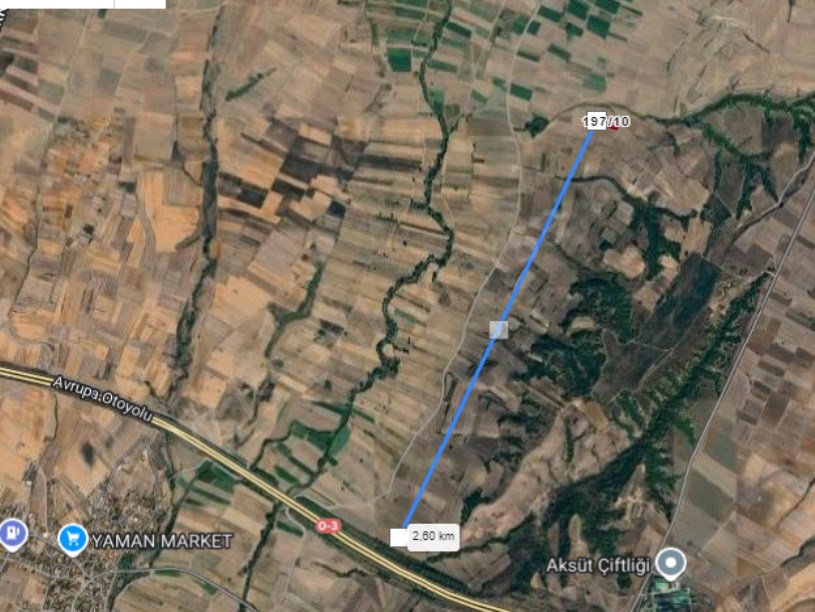 Kırklareli Babaeski Karahalil Köyünde Satılık Tarla , 5,686 m2 Müstakil