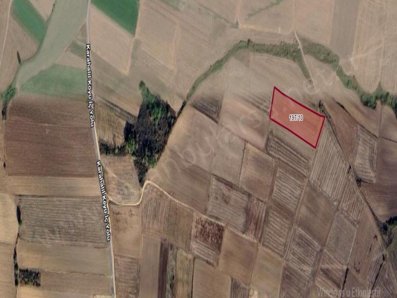 Kırklareli Babaeski Karahalil Köyünde Satılık Tarla , 5,686 m2 Müstakil