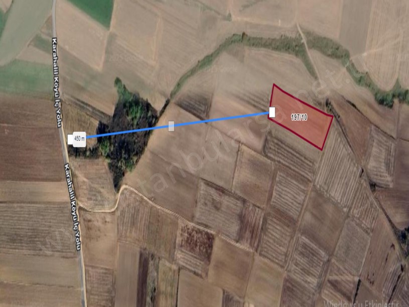 Kırklareli Babaeski Karahalil Köyünde Satılık Tarla , 5,686 m2 Müstakil