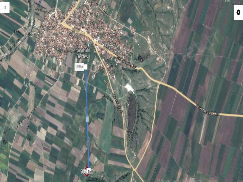 Kırklareli Babaeski Karahalil Köyünde Satılık Tarla ,  4,258 M2 Müstakil Yolu Var
