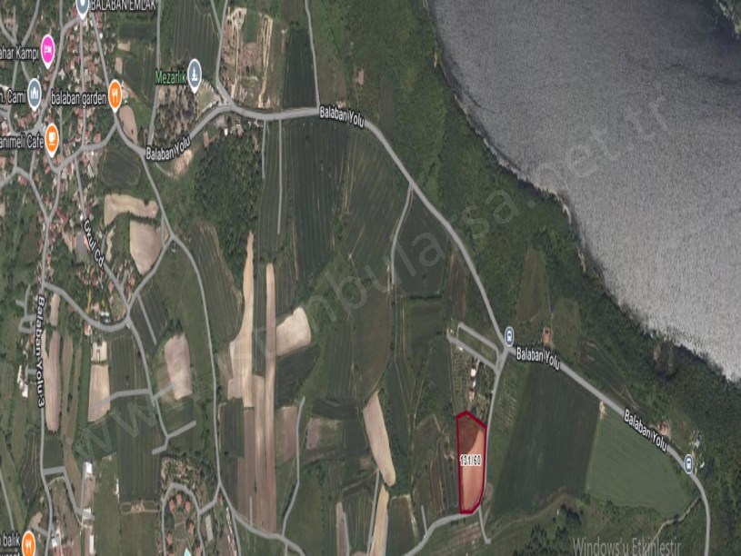 Arnavutköy Balabanda Satılık Arsa , 394 m2 Yolu Var Evlerin Yakını Hisseli
