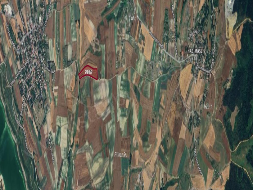Arnavutköy Hacımaşlı  Satılık Arsa , 500 M2 Yola Cephe Çaplı Muvafakatnameli 