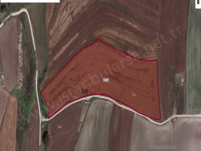 Arnavutköy Hacımaşlı  Satılık Arsa , 500 M2 Yola Cephe Çaplı Muvafakatnameli 