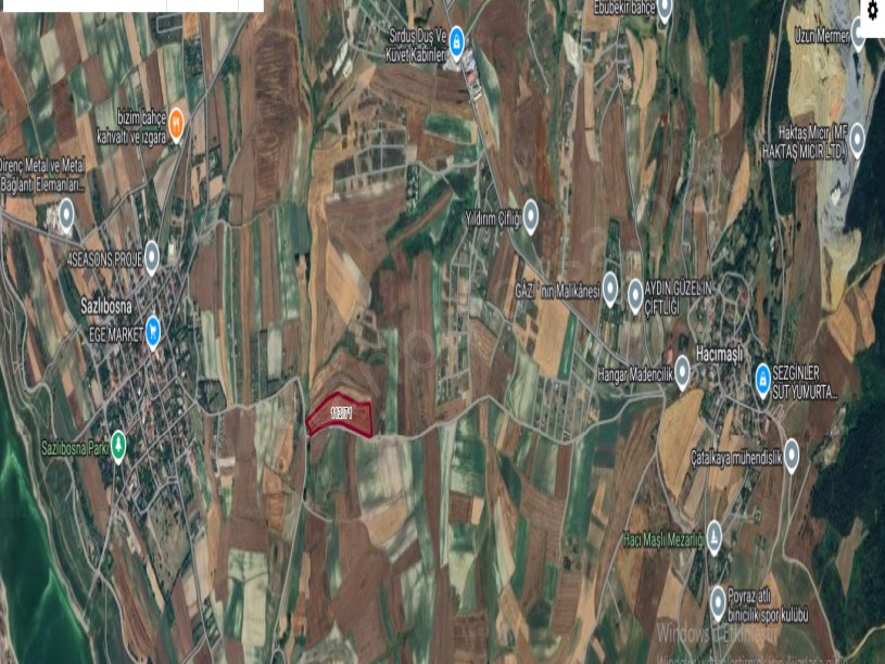 Arnavutköy Hacımaşlı  Satılık Arsa , 500 M2 Yola Cephe Çaplı Muvafakatnameli 