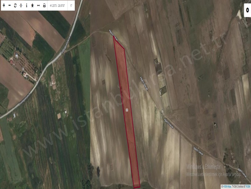Arnavutköy Haraççıda Satılık Arsa , 250 M2 Çaplı Yeri Belli Yolu Var