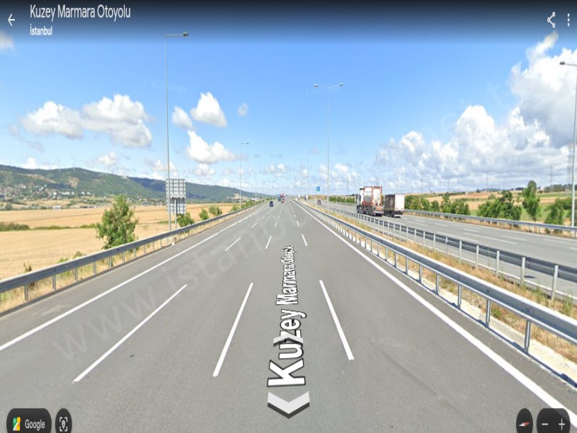 Çatalca İzzettinde Satılık Arsa , 1000 m2 Çevrili Çaplı Hisseli