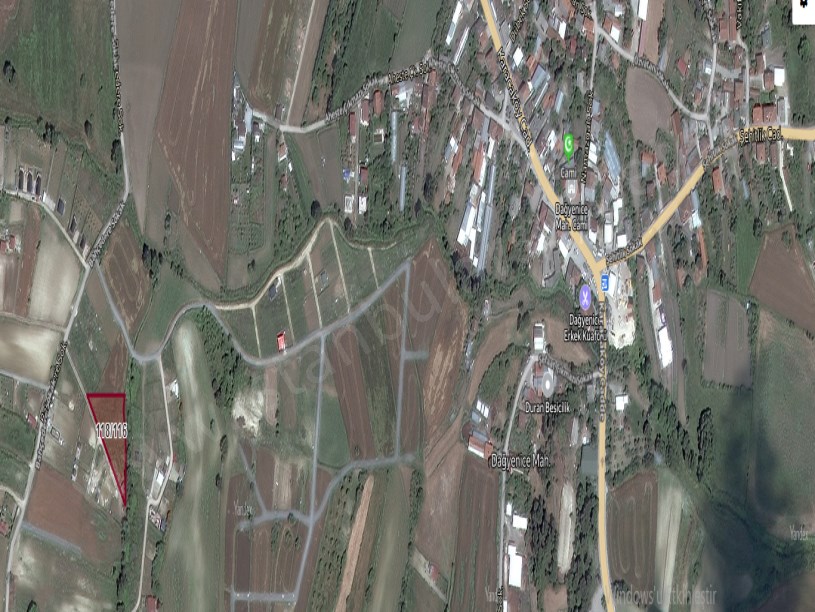 Çatalca Dağyenicede Satılık  Arsa , 208 M2 Çevrili Yolu var Çaplı