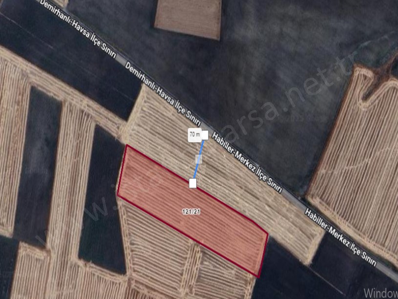 Edirne Merkez Demirhanlı Köyü Satılık Arsa , 261 m2 Hisseli