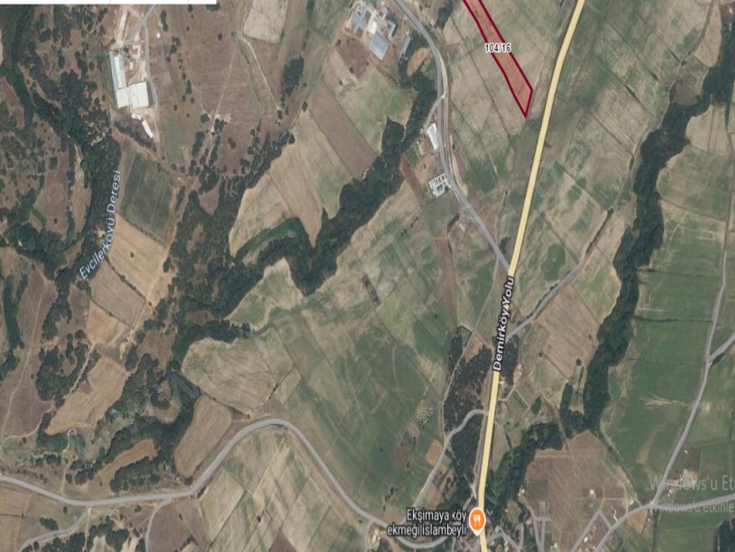Kırklareli Pınarhisar Sütlüce Satılık Tarla , 8,700 M2 Müstakil Asfalta Yakın
