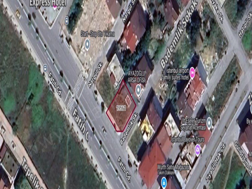Arnavutköy Yavuzselim Mah Satılık Arsa , 358 m2 Köşe Başı Cadde Cephe Müstakil