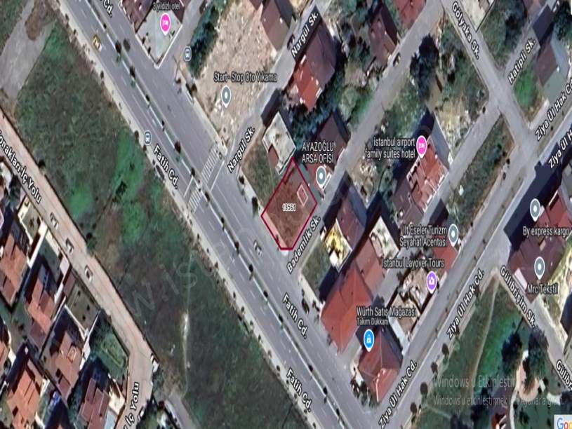 Arnavutköy Yavuzselim Mah Satılık Arsa , 358 m2 Köşe Başı Cadde Cephe Müstakil