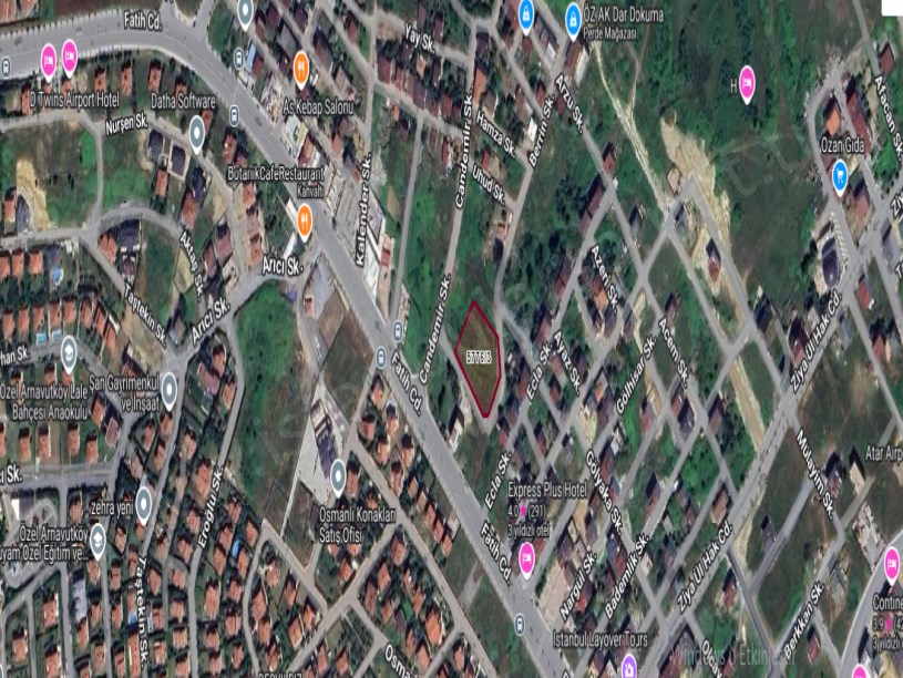 Arnavutköy Taşolukta Satılık Arsa , 2,477 m2 İmarlı Müstakil Caddeye Yakın