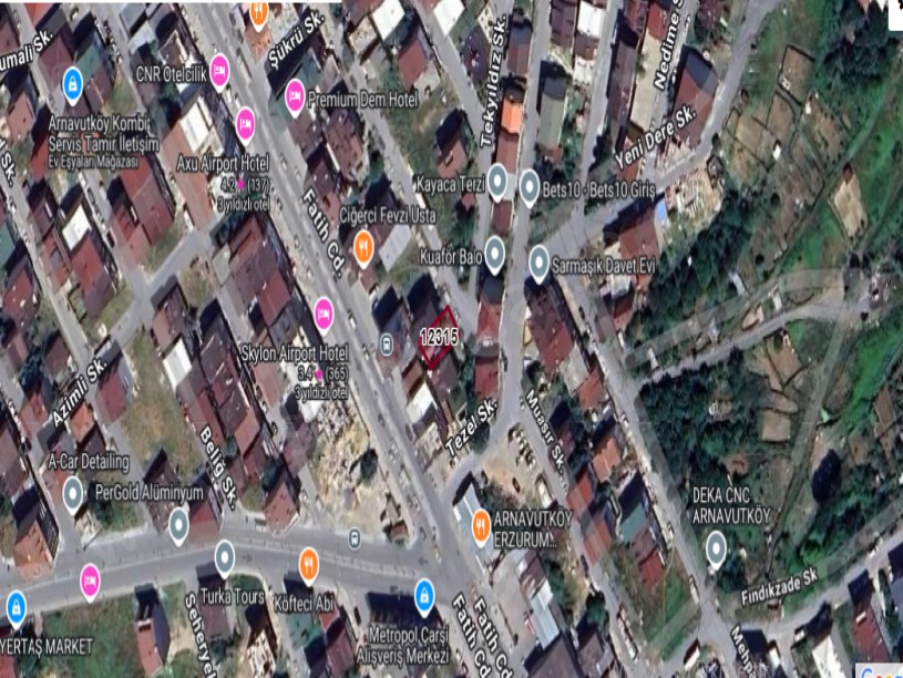  Arnavutköy NeneHatun Mah. Satılık Arsa , 182 M2 Müstakil İmarlı Cadde Yakını