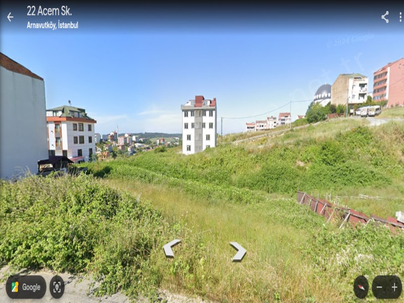 Arnavutköy Yavuzselim Mah Satılık Arsa , 207 M2 Müstakil İmarlı Caddenin Yakını