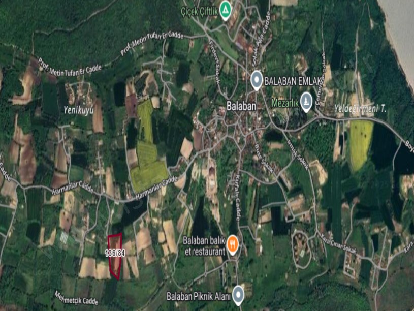 Arnavutköy Balabanda Satılık Arsa , 268 m2 Yolu var Evlerin Yakını Hisseli