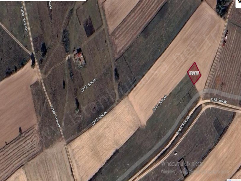 Tekirdağ Saray Büyükyoncalı Mah Satılık Arsa , 377 M2 Evlerin Yakını Yolu Var