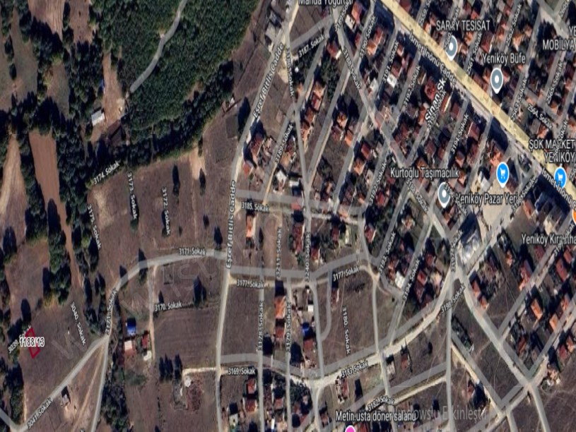Tekirdağ Saray Büyükyoncalı Mah Satılık Arsa , 288 M2 Müstakil Merkeze Yakın