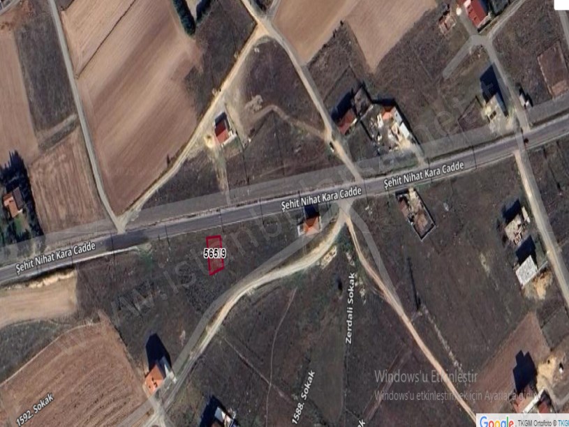 Tekirdağ Saray Büyükyoncalı Mah Satılık Arsa , 201 M2 Asfalt Caddeye Cephe Müstakil