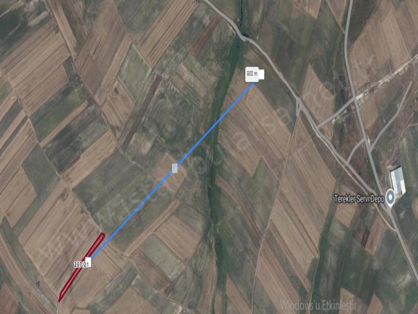 Tekirdağ Saray Yuvalıda Satılık Arsa , 1,233 m2 Yolu Var Müstakil