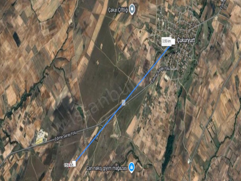 Tekirdağ Saray Çukuryurt Mah Satılık Tarla , 2,440 m2 Meraya Cephe Müstakil Yolu Var