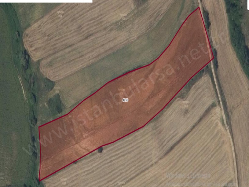 Edirne Uzunköprü Çöpköyde Satılık Arsa , 300 m2 Hisseli Yolu Var