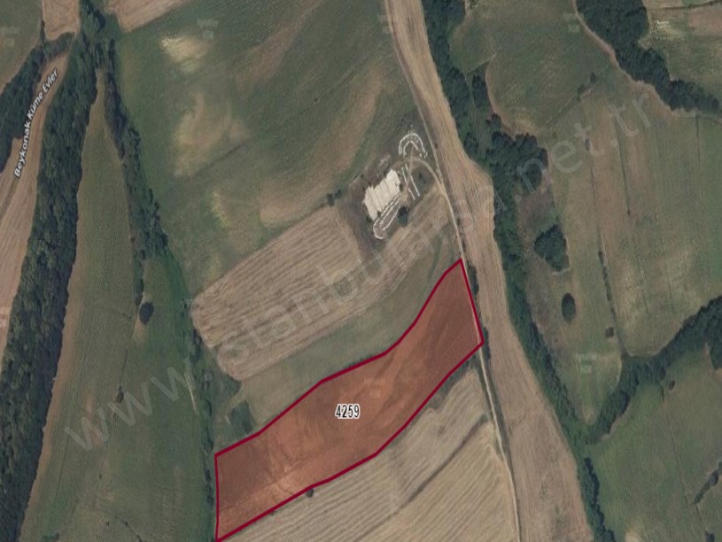 Edirne Uzunköprü Çöpköyde Satılık Arsa , 300 m2 Hisseli Yolu Var