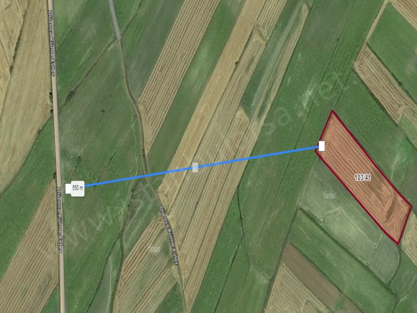 Kırklareli Vize Düzova Köyü Satılık Tarla , 12,918 m2 Tarla Müstakil 