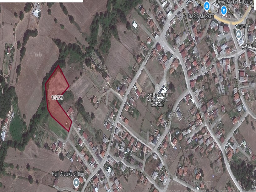 Tekirdağ Saray Sefaalan Mah Satılık Tarla , 6,735 m2 Merkezde Müstakil