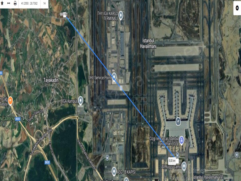 Arnavutköy Tayakadın Satılık Arsa ,  475 m2 Yolu Var Evlerin Yakını  Hisseli