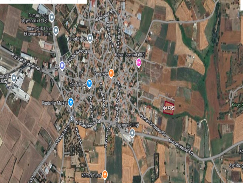 Silivri Fenerköyde Satılık Tarla , 3,600 m2 Müstakil Yolu Var
