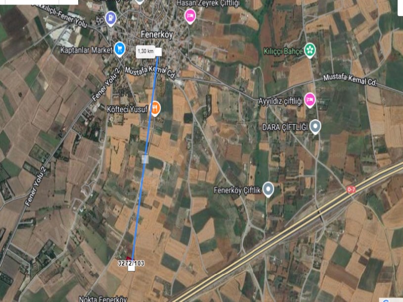 Silivri Fenerköyde Satılık Arsa , 210 m2 Hisseli Yolu Var Evlerin Yakını