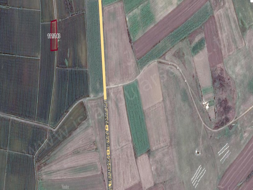 Tekirdağ Hayrabolu Lahna Mah , Satılık Arsa  , 272 m2 Hisseli Çaplı 