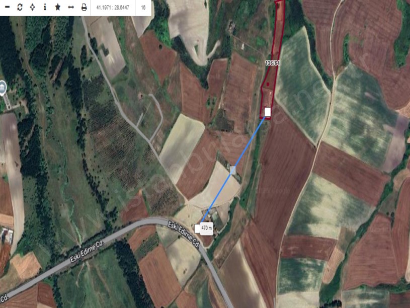 Arnavutköy Dursunköyde Satılık Arsa , 301 M2 Yolu Var Hisseli  Evlerin Yakını