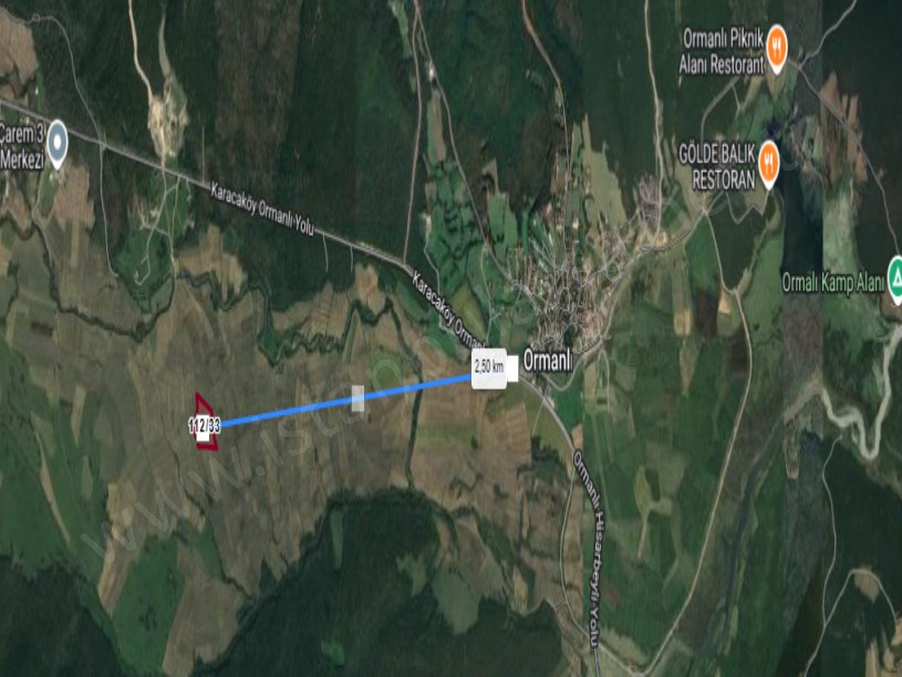 Çatalca Ormanlı Satılık Arsa , 3,827 m2 Hisseli 