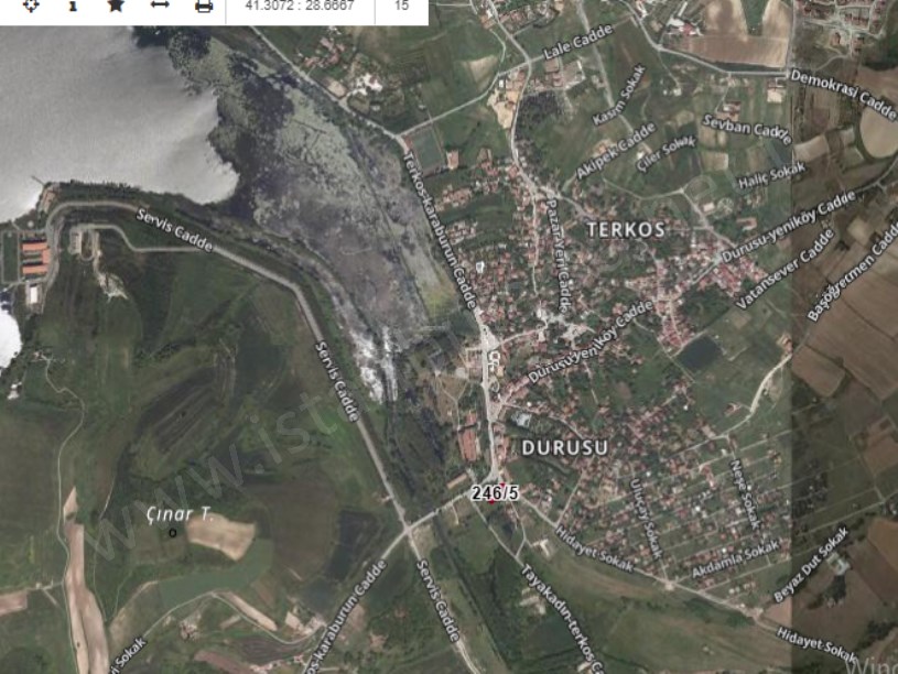 Arnavutköy Durusu Mah  Satılık Arsa ,  982 m2 Müstakil Merkezde  