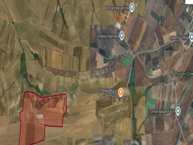 Tekirdağ Marmaraereğli Çeşmeli Mah Satılık Arsa , 243 m2 Hisseli Yolu Var