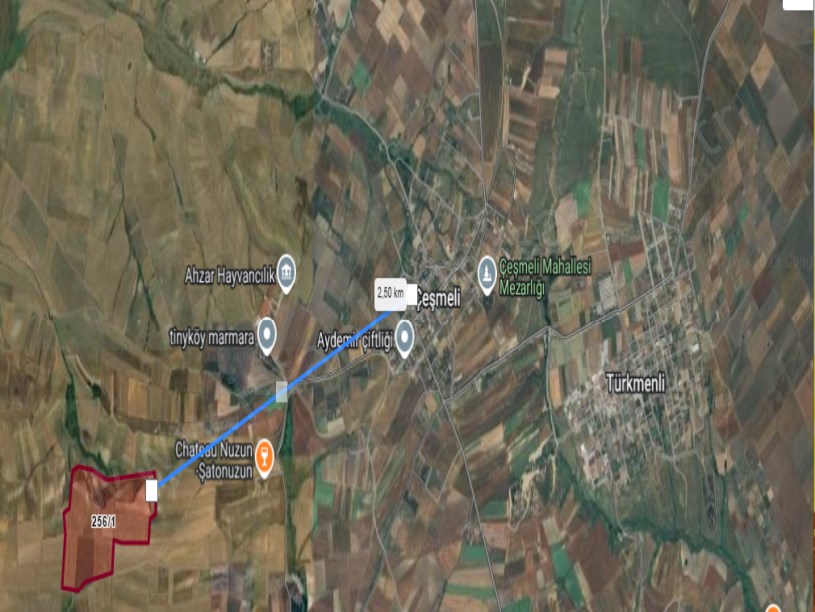 Tekirdağ Marmaraereğli Çeşmeli Mah Satılık Arsa , 243 m2 Hisseli Yolu Var