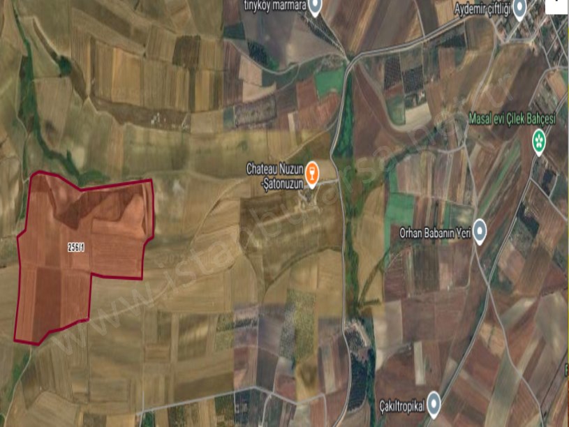 Tekirdağ Marmaraereğli Çeşmeli Mah Satılık Arsa , 243 m2 Hisseli Yolu Var
