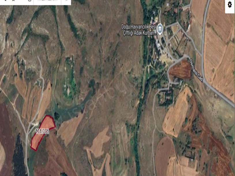 Arnavutköy Hacımaşlı  Satılık Arsa , 225 m2 Cadde Cephe  Hisseli