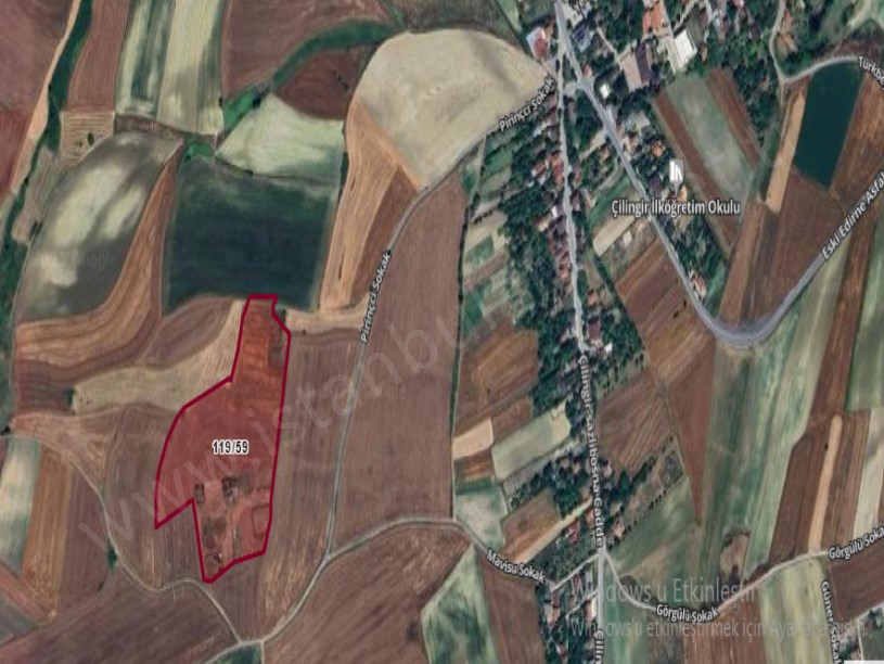 Arnavutköy Çilingirde Satılık Arsa , 350 M2 Çaplı İmarlı